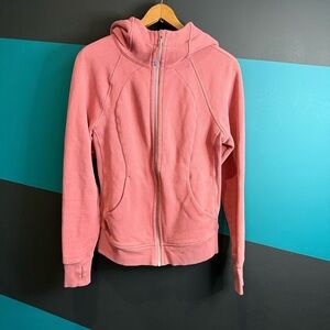 Lululemon Pink Zip-Up Hoodie